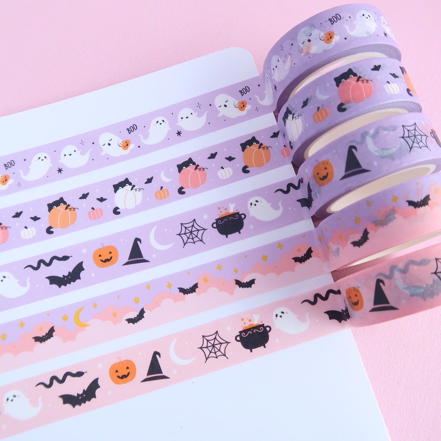 Halloween Purple Washi Tape