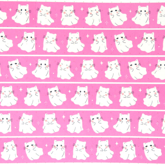 Ghost Cats Washi Tape