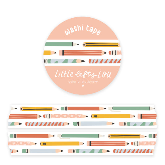 Pencils Washi Tape