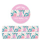 Pink Flower Pattern Washi Tape