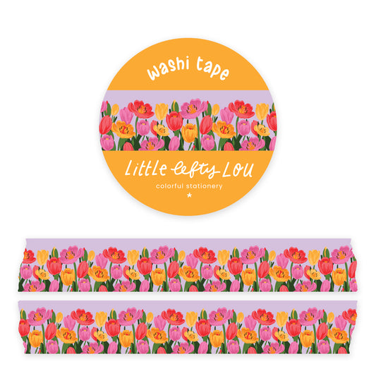 Tulips Border Washi Tape